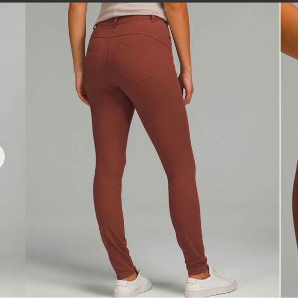 Lululemon City Sleek Slim-Fit 5 Pocket High-Rise Pant
Ancient Copper  size 29 - Picture 2 of 11